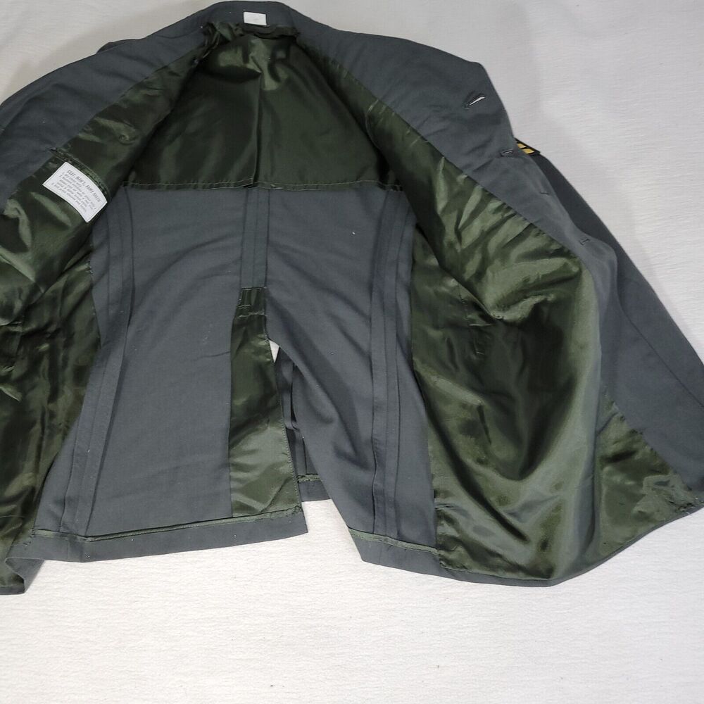 U.S. Army Dark Gray Jacket with Gold Accents - Picture 11 of 16